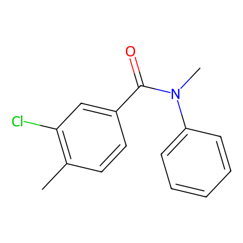 3-氯-,4-二甲基-N-苯基苯甲酰胺 structure