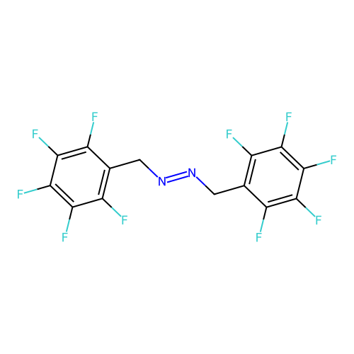 Bis[(2,3,4,5,6-pentafluorophenyl)methyl]diazene structure