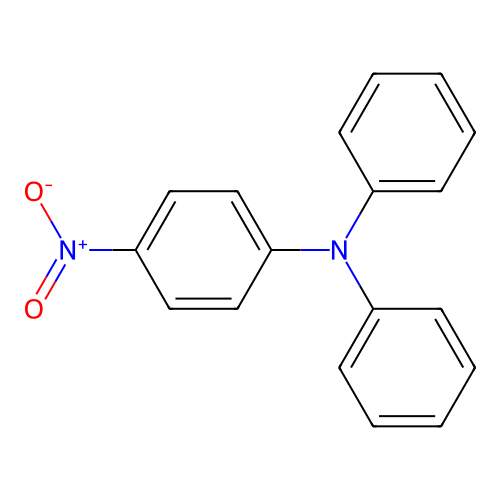 4-Nitrotriphenylamine structure
