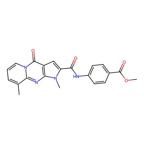 C21H18N4O4 structure