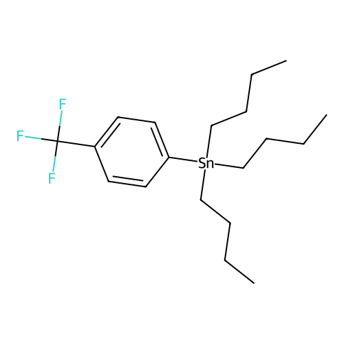 Stannane, tributyl[4-(trifluoromethyl)phenyl]- structure