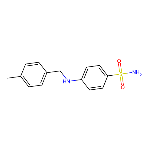 4-[(4-Methylphenyl)methylamino]benzenesulfonamide structure