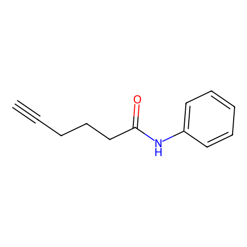 5-Hexynamide, N-phenyl- structure