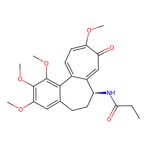 N-Propionyldeactylcolchicine structure