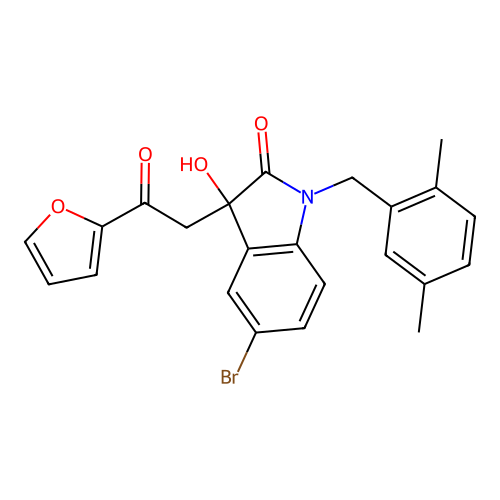 C23H20BrNO4 structure