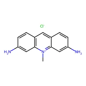 3,6-Diamino-10-methylacridinium Chloride structure