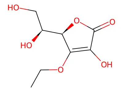 3-O-乙基抗坏血酸 structure