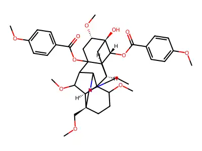 Iwaconitin structure