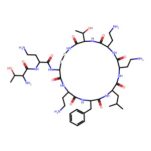Polymyxin B Nonapeptide structure