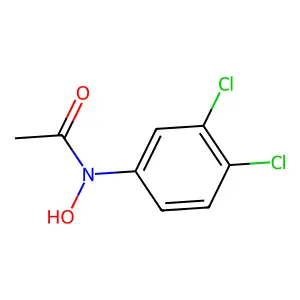 N-Hydroxy-3,4-dichloroacetanilide structure