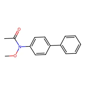 N-(1,1-联苯)-4-基-N-甲氧基乙酰胺 structure