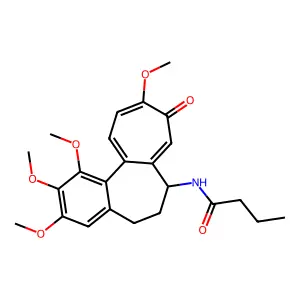 N-Butyryldeacetylcolchicine structure