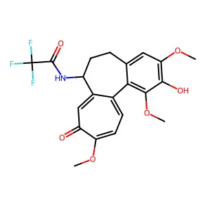 2-Demethyl-N-trifluoroacetyl-deacetylcolchicine structure