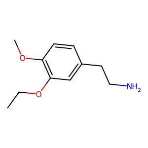 3-Ethoxy-4-methoxyphenethylamine structure