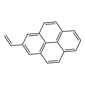 2-Ethenylpyrene structure