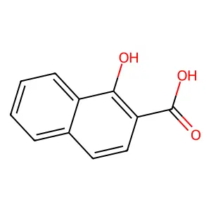 1-羟基-2-萘甲酸 structure
