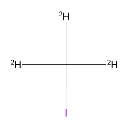 Iodomethane-D3 structure