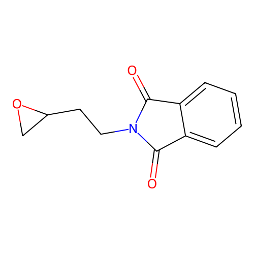 2-[2-(oxiran-2-yl)ethyl]-2,3-dihydro-1H-isoindole-1,3-dione structure