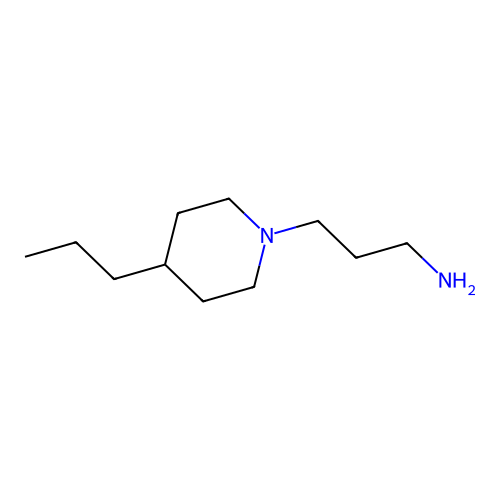 3-(4-Propylpiperidin-1-yl)propan-1-amine structure