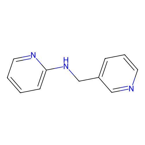 N-(pyridin-3-ylmethyl)pyridin-2-amine structure