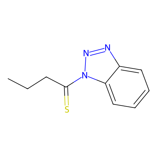 1-(Benzotriazol-1-yl)butane-1-thione structure