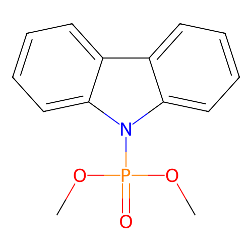 Dimethyl (9H-carbazol-9-yl)phosphonate structure