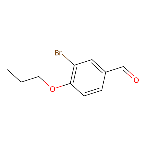3-Bromo-4-propoxybenzaldehyde structure