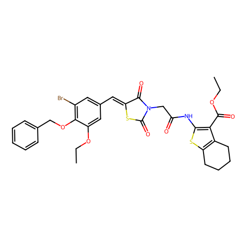 CAS 865149-42-4 - C32H31BrN2O7S2 structure