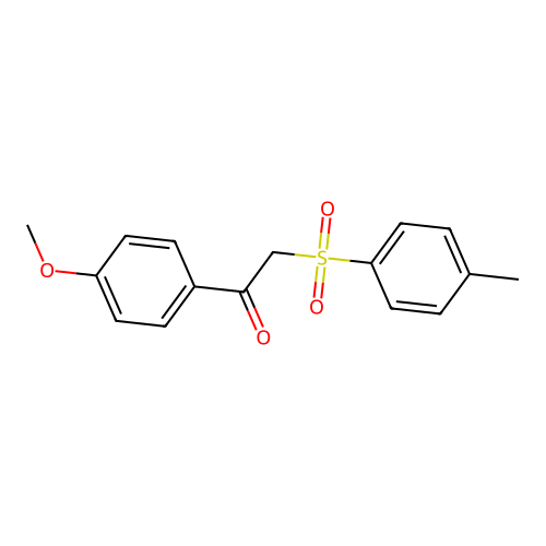 1-(4-Methoxyphenyl)-2-(4-methylbenzene-1-sulfonyl)ethan-1-one structure