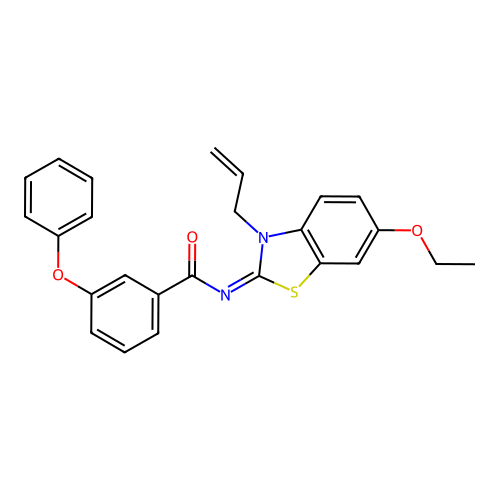 (Z)-N-(3-allyl-6-ethoxybenzo[d]thiazol-2(3H)-ylidene)-3-phenoxybenzamide structure