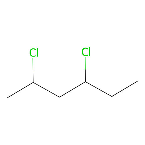 2,4-Dichlorohexane structure