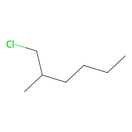 1-Chloro-2-methylhexane structure