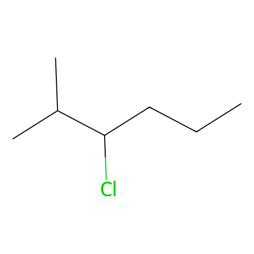 3-Chloro-2-methylhexane structure