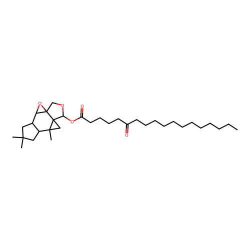 Velutinal, 6-keto-stearoyl structure