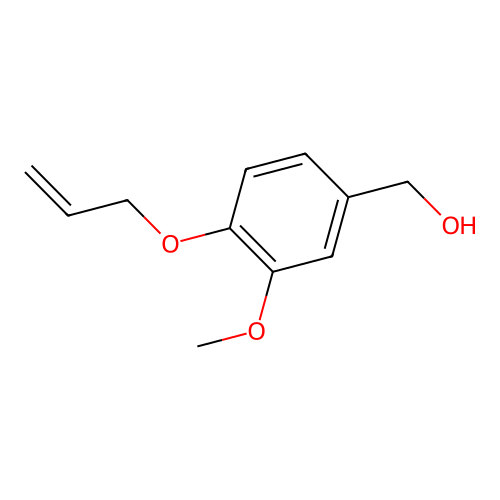 [3-Methoxy-4-(prop-2-en-1-yloxy)phenyl]methanol structure