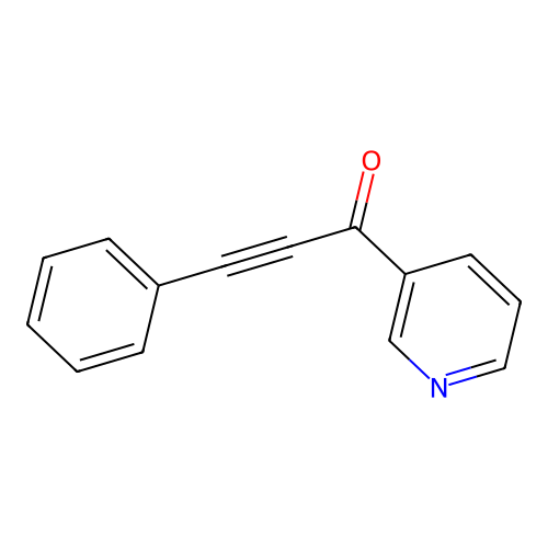 3-Phenyl-1-(pyridin-3-yl)prop-2-yn-1-one structure