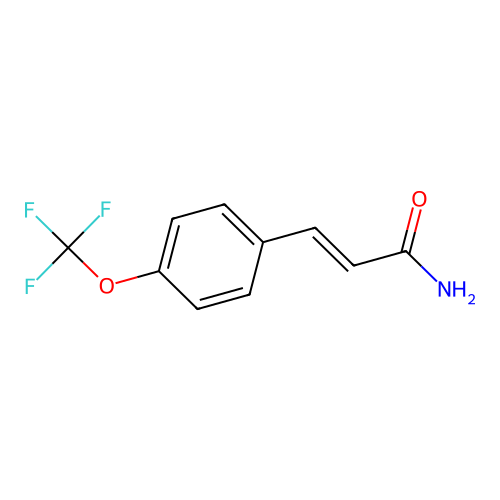 3-(4-Trifluoromethoxy-phenyl)-acrylamide structure