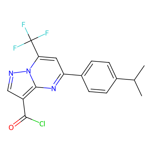 C17H13ClF3N3O structure