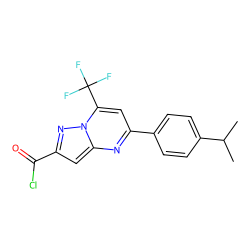 C17H13ClF3N3O structure