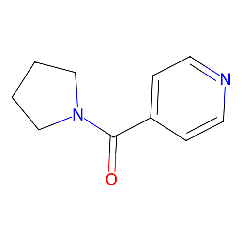 Pyridin-4-yl(pyrrolidin-1-yl)methanone structure