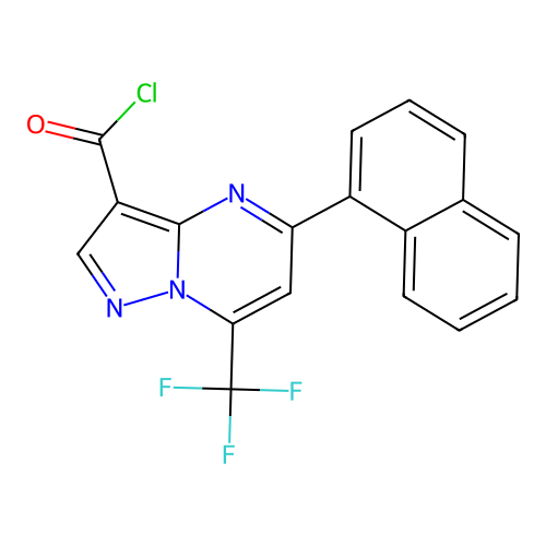 C18H9ClF3N3O structure