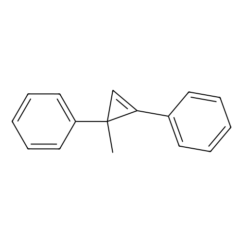 1,3-Diphenyl-3-methylcyclopropene structure