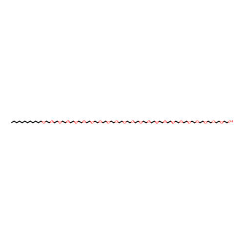 Polidocanol structure