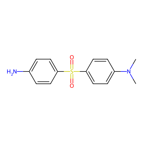 4-(4-Dimethylaminophenyl)sulfonylaniline structure