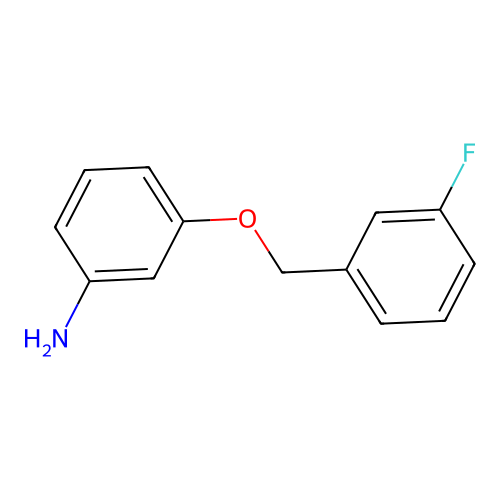 3-[(3-Fluorophenyl)methoxy]aniline structure