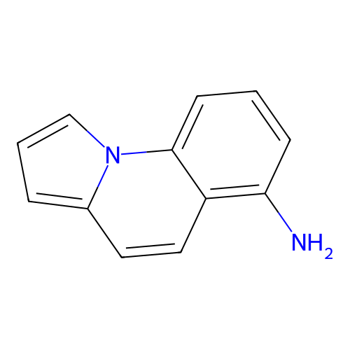 Pyrrolo[1,2-a]quinolin-6-amine structure