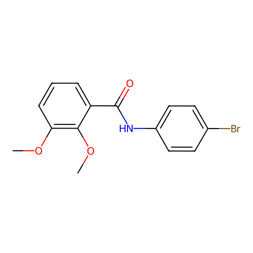 N-(4-bromophenyl)-2,3-dimethoxybenzamide structure