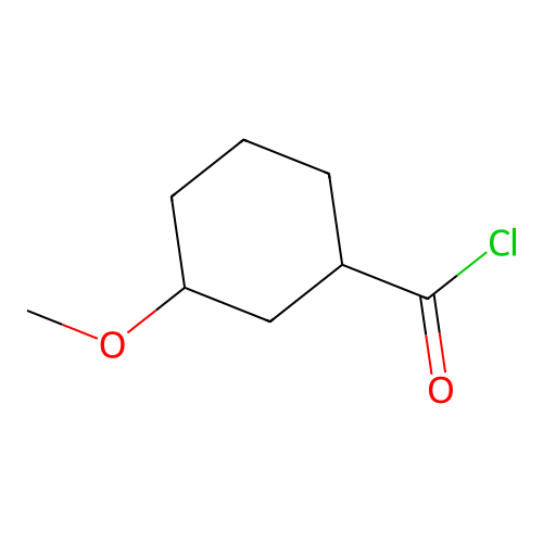 3-Methoxycyclohexane-1-carbonyl chloride structure