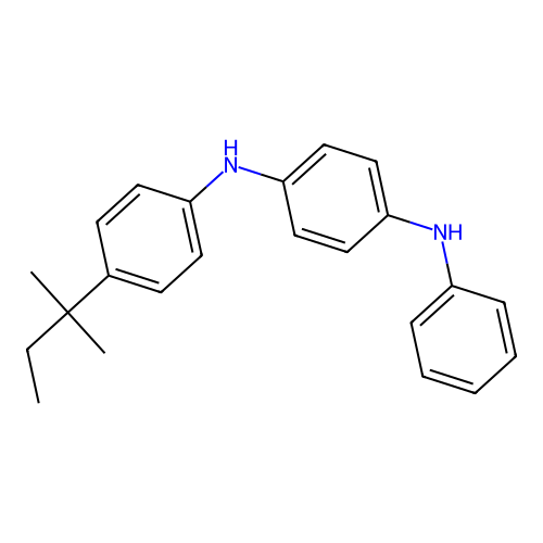 N-(4-(1,1-Dimethylpropyl)phenyl)-N'-phenylbenzene-1,4-diamine structure