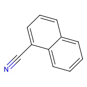 1-Naphthalenecarbonitrile structure